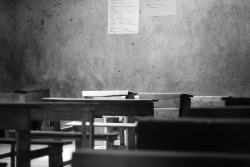 Empty schools “lack of education causes poverty." WWW.NextStepPh.com